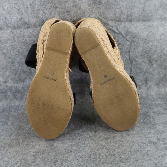 Sondra Roberts Shoes Women 39 Sandal Fashion Espadrille Wedge Platform Slingback - Picture 10 of 15